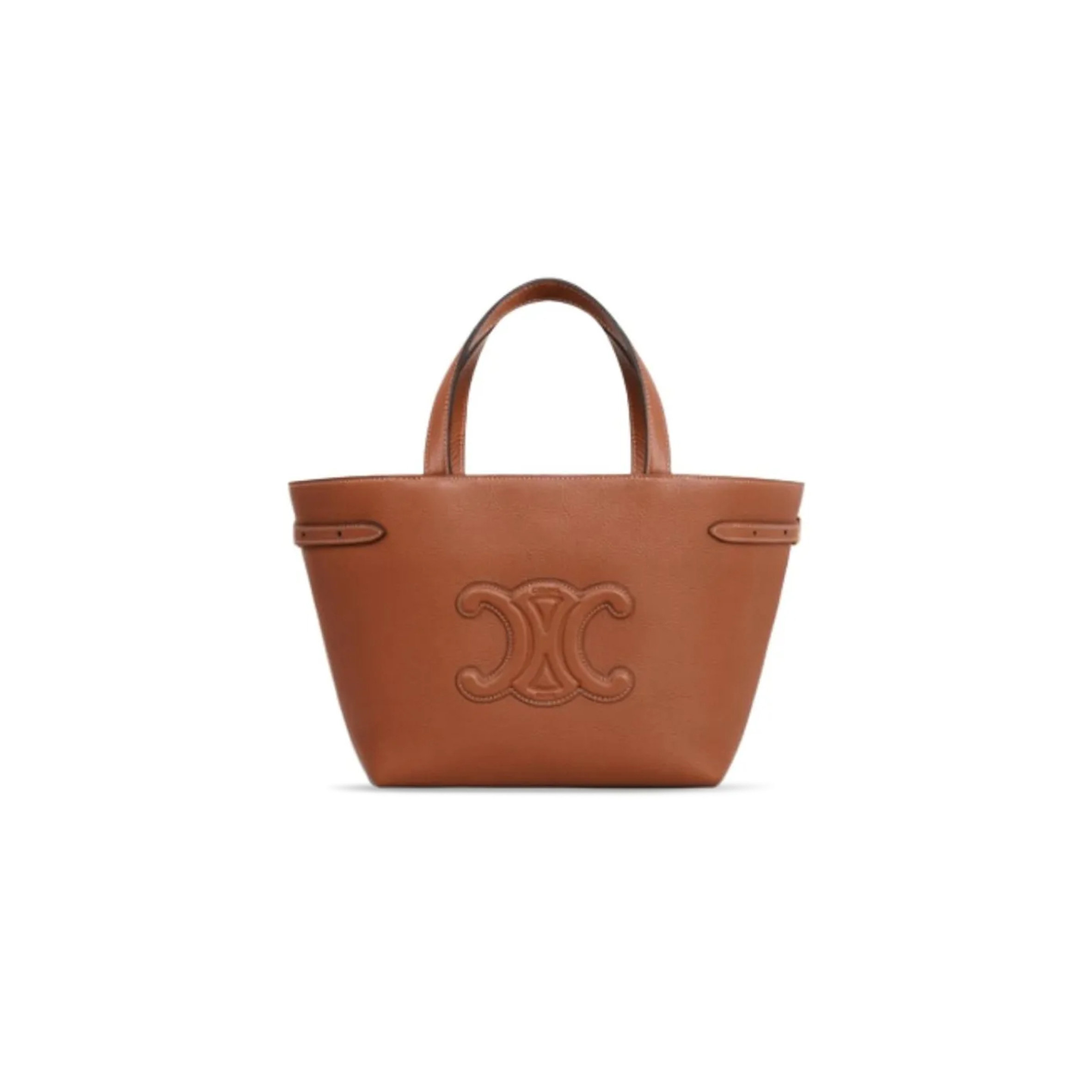 Ce**e mini cabas anais cuir triomphe in grained calfskin 118613eny.04lu (21*20*10cm)